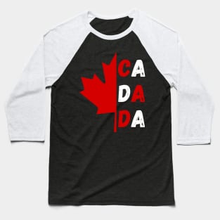 Happy Canada's Day Baseball T-Shirt